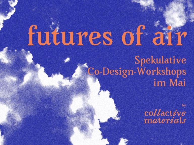 Plakat Workshop futures of air